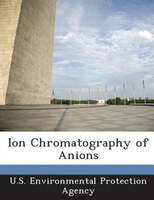 Ion Chromatography Of Anions