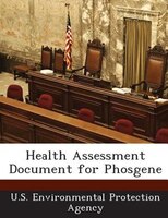 Health Assessment Document For Phosgene