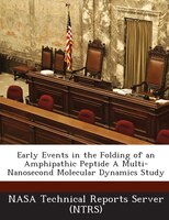 Early Events In The Folding Of An Amphipathic Peptide A Multi- Nanosecond Molecular Dynamics Study