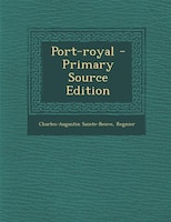 Port-royal - Primary Source Edition