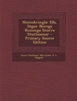 Heimskringla: Eda, Sögur Noregs Konunga Snorra Sturlusonar