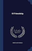 Of Friendship