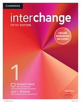 Interchange Level 1 Student's Book With Online Self-study And Online Workbook