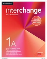 Interchange Level 1a Student's Book With Online Self-study And Online Workbook