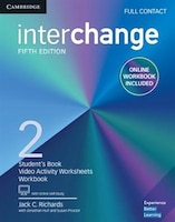 Interchange Level 2 Full Contact With Online Self-study And Online Workbook