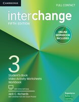 Interchange Level 3 Full Contact With Online Self-study And Online Workbook