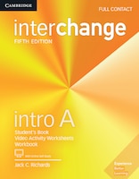 Interchange Intro A Full Contact With Online Self-study