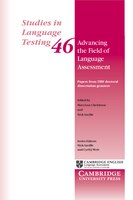 Studies In Language Testing 46: Advancing The Field Of Language Assessment