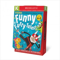 Funny Furry Tales A-d Kindergarten Reader Box Set: Scholastic Early Learners (guided Reader)