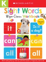 Sight Words: Scholastic Early Learners (wipe-clean Workbook)