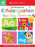 Get Ready for Kindergarten Wipe-Clean Workbook: Scholastic Early Learners (Wipe Clean)