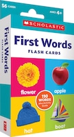 First Words Flash Cards