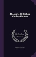 Thesauris Of English Words & Phrases