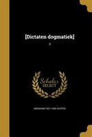 [Dictaten dogmatiek]; 3