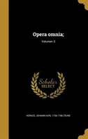Opera omnia;; Volumen 3