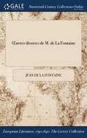 Ouvres diverses de M. de La Fontaine