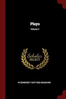 Plays; Volume 1