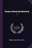 Essays Critical and Historical: 2