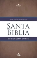 Rvr60 Santa Biblia Letra Grande, Tapa Dura