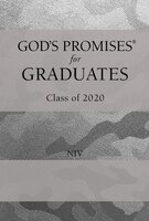 God's Promises For Graduates: Class Of 2020 - Silver Camouflage Niv: New International Version