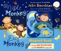 Night Monkey, Day Monkey Magnet Book