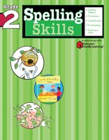 Spelling Skills: Grade 2 (Flash Kids Harcourt Family Learning)