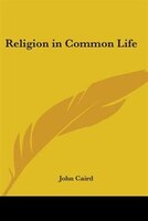 Religion in Common Life