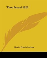 Thou Israel 1922