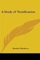 A Study of Versification