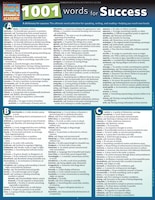 1001 Words For Success: 1001 Words For Success