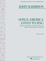 Songs America Loves to Sing: for Flute (Piccolo), Clarinet, Violin, Cello and Piano Score and Parts
