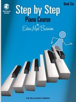 Step by Step Piano Course - Book 6 with CD