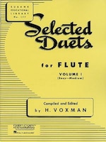 Selected Duets For Flute: Volume 1 - Easy To Medium
