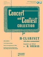 Concert and Contest Collection for Bb Clarinet: Solo Book With Online Media