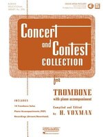 Concert And Contest Collection For Trombone: Solo Book With Online Media