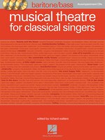 Musical Theatre For Classical Singers: Baritone/bass, Accompaniment Cds