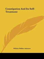 Constipation And Its Self-treatment