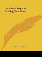 An Hour A Day And Finding Your Place