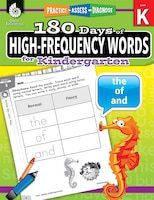 180 Days Of High-frequency Wor Ds For Kindergarten