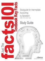 Studyguide For Intermediate Accounting By Spiceland, Isbn 9780073195438
