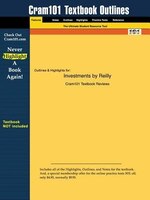 Outlines & Highlights For Investments By Frank K. K. Reilly, Edgar A. Norton