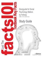 Studyguide For Social Psychology Matters By Hollway, Isbn 9780335221035