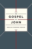 Esv Gospel Of John (paperback, Cross Design)