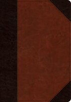 Esv Large Print Wide Margin Bible (trutone, Brown/cordovan, Portfolio Design)