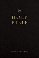Esv Pew And Worship Bible, Large Print (black)