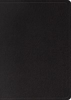 Esv Study Bible, Large Print (black, Indexed)