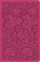 Esv Value Compact Bible (trutone, Raspberry, Floral Design)