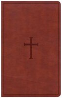 CSB ULTRATHIN REFERENCE BIBLE, BROWN LEATHERTOUCH