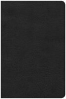 CSB LARGE PRINT PERSONAL SIZE REFERENCE BIBLE, BLACK LEATHERTOUCH