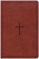 Csb Large Print Personal Size Reference Bible, Brown Leathertouch, Indexed
